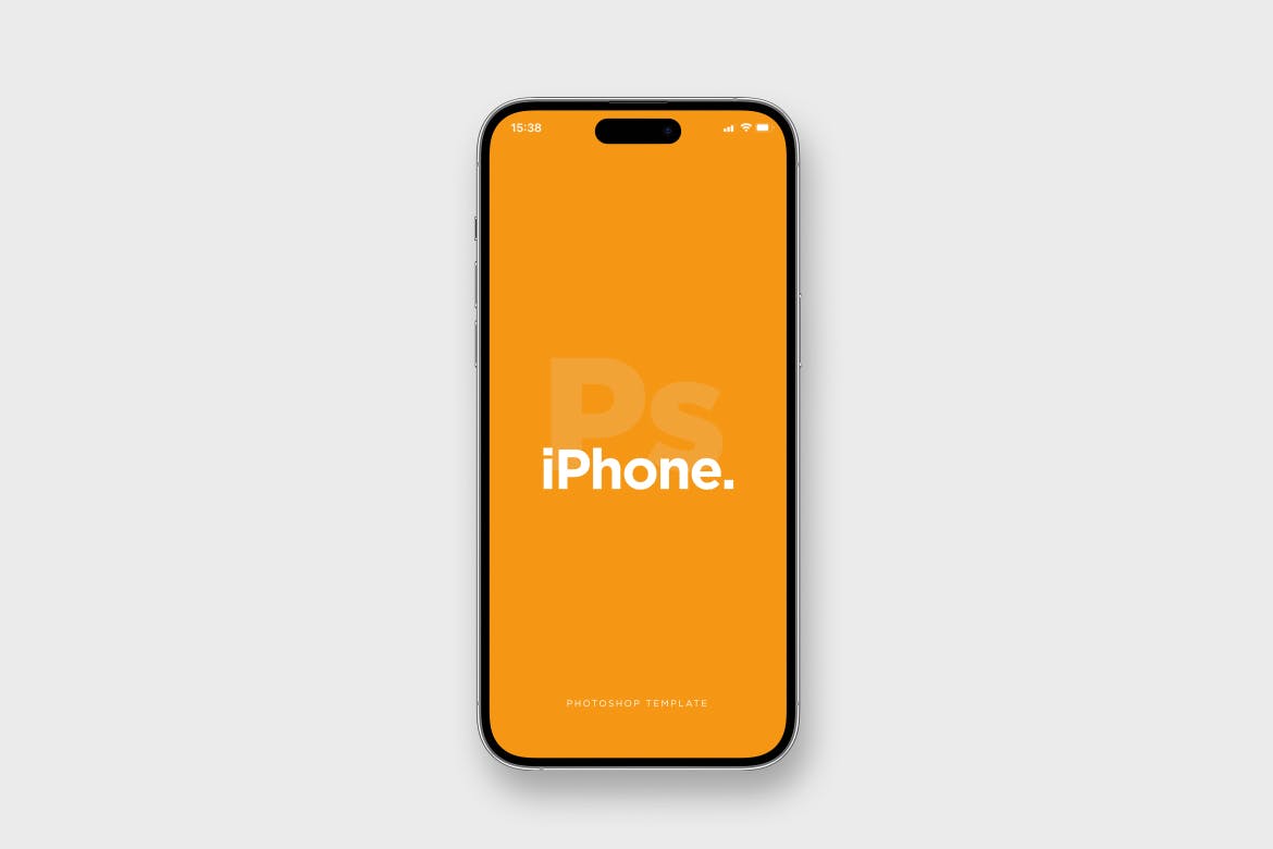 iPhone 14 Pro前视图手机样机包 Phone 14 Front View Mockup Pack 样机素材 sucaiwan.com