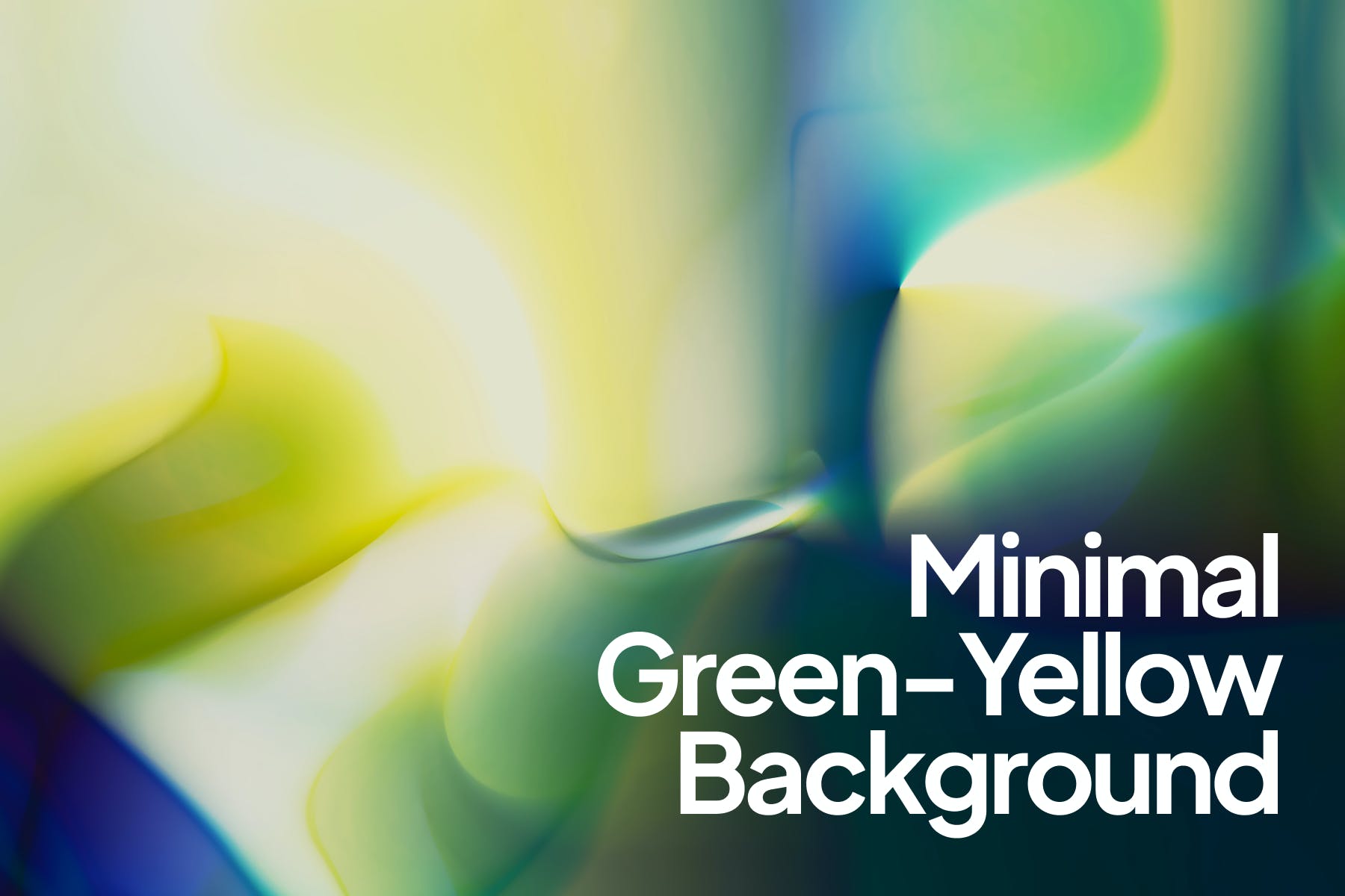 极简绿黄色渐变背景素材 Minimal Green Yellow Background 图片素材 sucaiwan.com