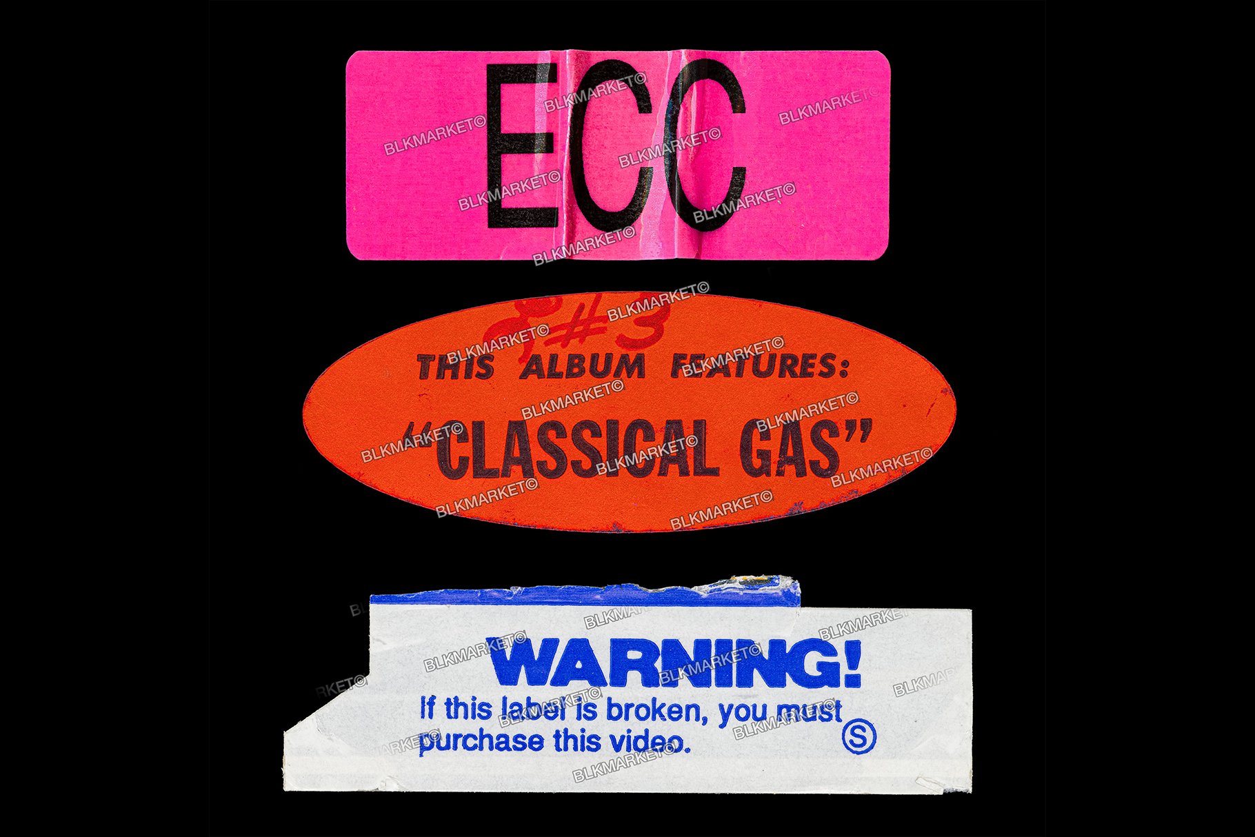 新潮高分辨率复古做旧唱片箱抽屉漫画老式贴纸png素材 BLKMARKET – stickers 图片素材 sucaiwan.com