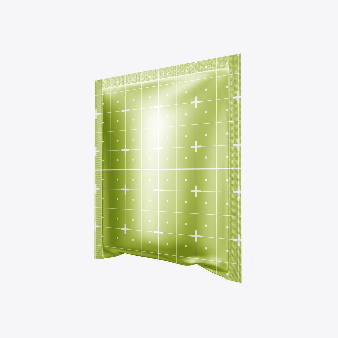 金属材质包装袋设计样机图 Metallic Sachet Mockup 样机素材 sucaiwan.com