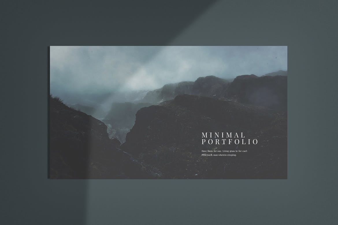 代表作品集Google幻灯片模板下载 Portfolio Google Slides Template 幻灯图表 sucaiwan.com