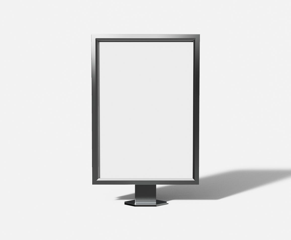 灯箱海报广告牌样机psd模板 Billboard Mockup 样机素材 sucaiwan.com