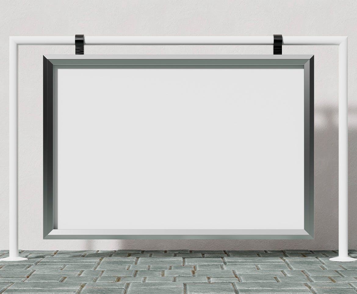 站台海报广告牌样机psd模板 Billboard Mockup 样机素材 sucaiwan.com