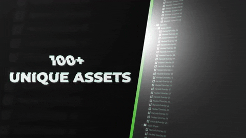 PR预设：100个黑客警示HUD高科技迭加过渡效果预设 插件预设 sucaiwan.com