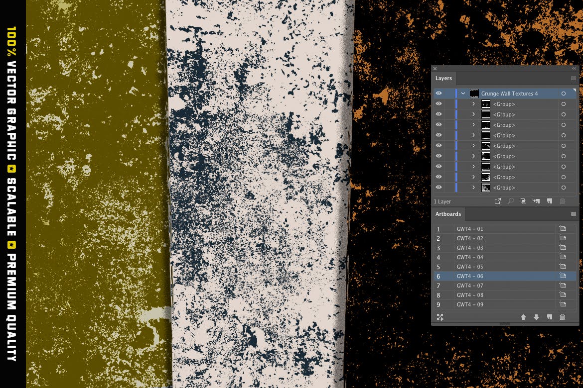 Grunge墙体纹理素材v4 Grunge Wall Textures Co.04 图片素材 sucaiwan.com