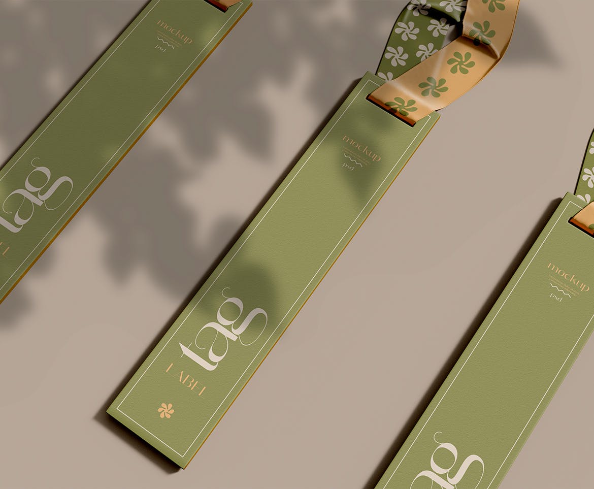 服装品牌/价格标签设计样机psd模板v1 Tag Mockup 样机素材 sucaiwan.com