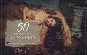 50个人物摄影后期调色Lightroom预设v1 50 Perfect Skin Lightroom Presets – Vol. 1
