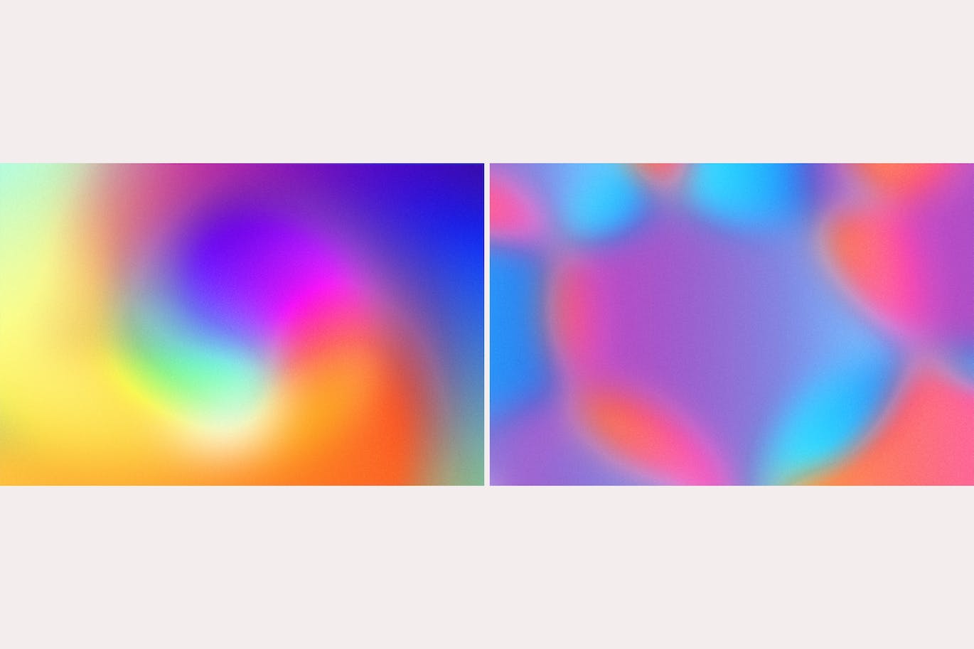 生动的颗粒感渐变纹理 Vivid Grainy Gradient Textures 图片素材 sucaiwan.com
