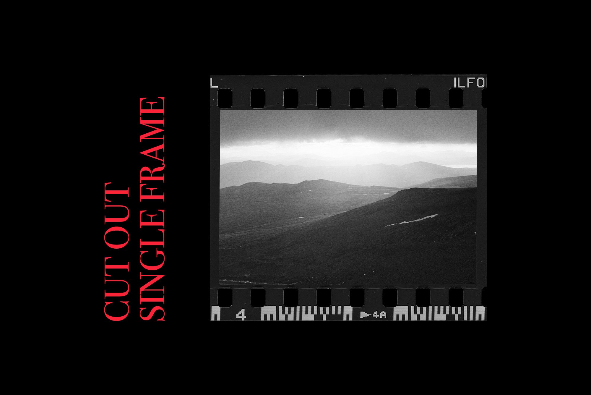 新潮柯达复古做旧胶片胶卷边框图层叠加PSD样机PNG透明包和贴纸 样机素材 sucaiwan.com