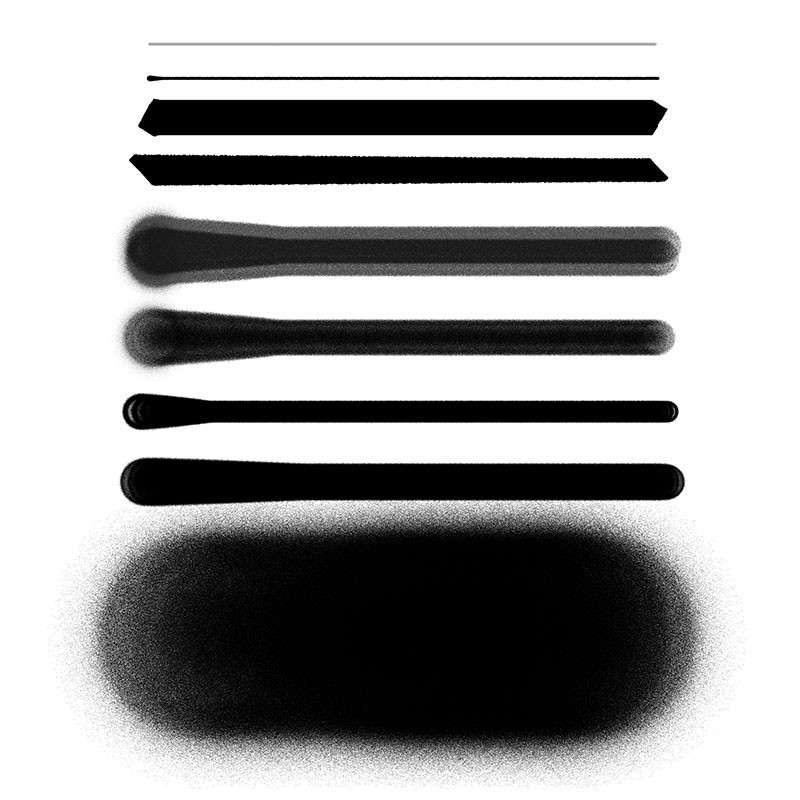 Photoshop涂鸦手绘笔刷 笔刷资源 sucaiwan.com