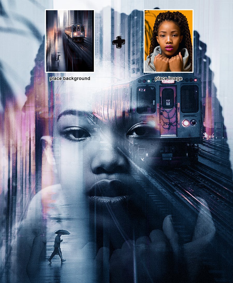 双重曝光城市照片处理效果PS动作模板 Double Exposure Urban – Photoshop Action 插件预设 第5张-素材湾丨精选海外优质设计素材资源 双重曝光城市照片处理效果PS动作模板 Double Exposure Urban – Photoshop Action 插件预设 sucaiwan.com