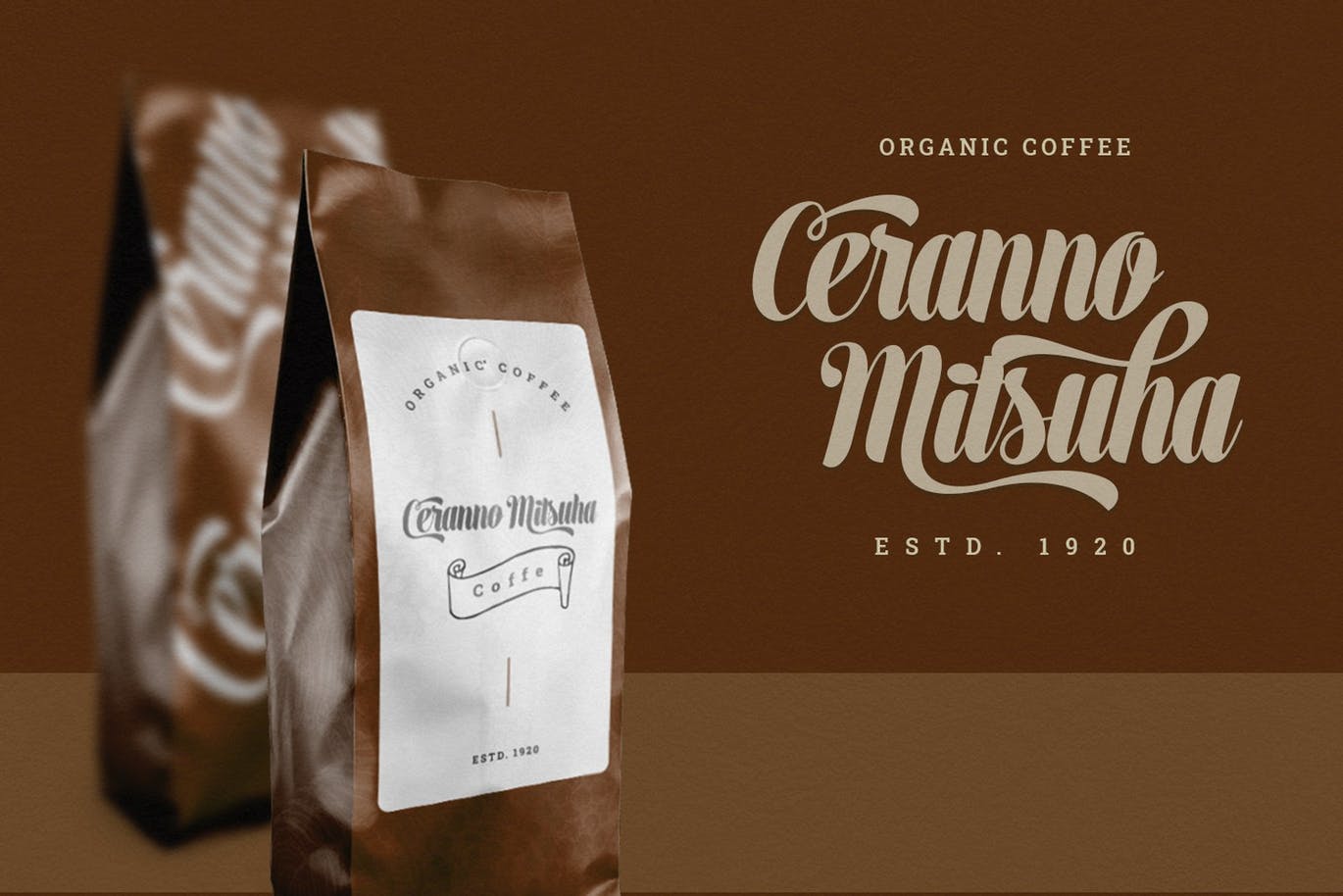 加粗手写字体 Calminho Bold Script Font 设计素材 sucaiwan.com