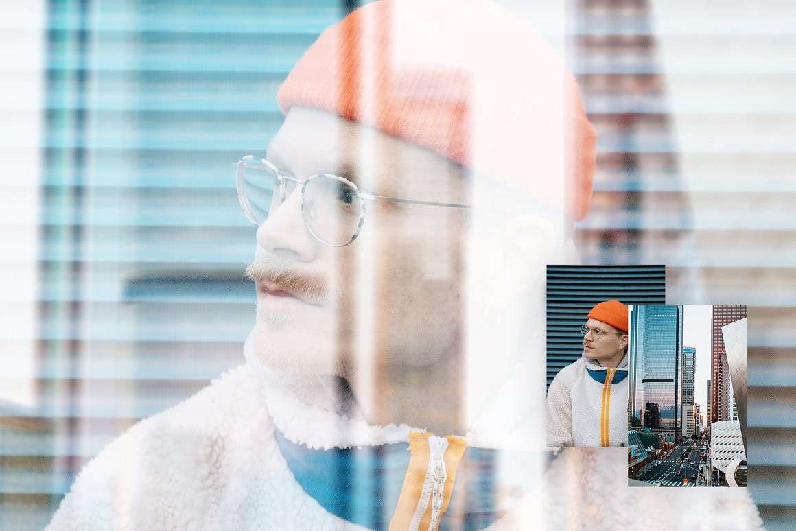 真实的玻璃反光效果PS图层样式 插件预设 sucaiwan.com