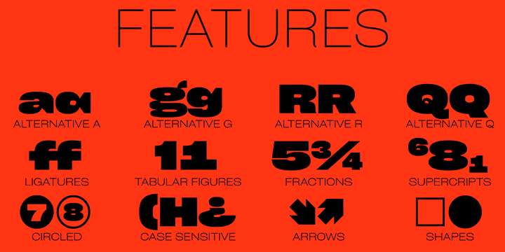 Cy Grotesk无衬线英文字体 设计素材 sucaiwan.com
