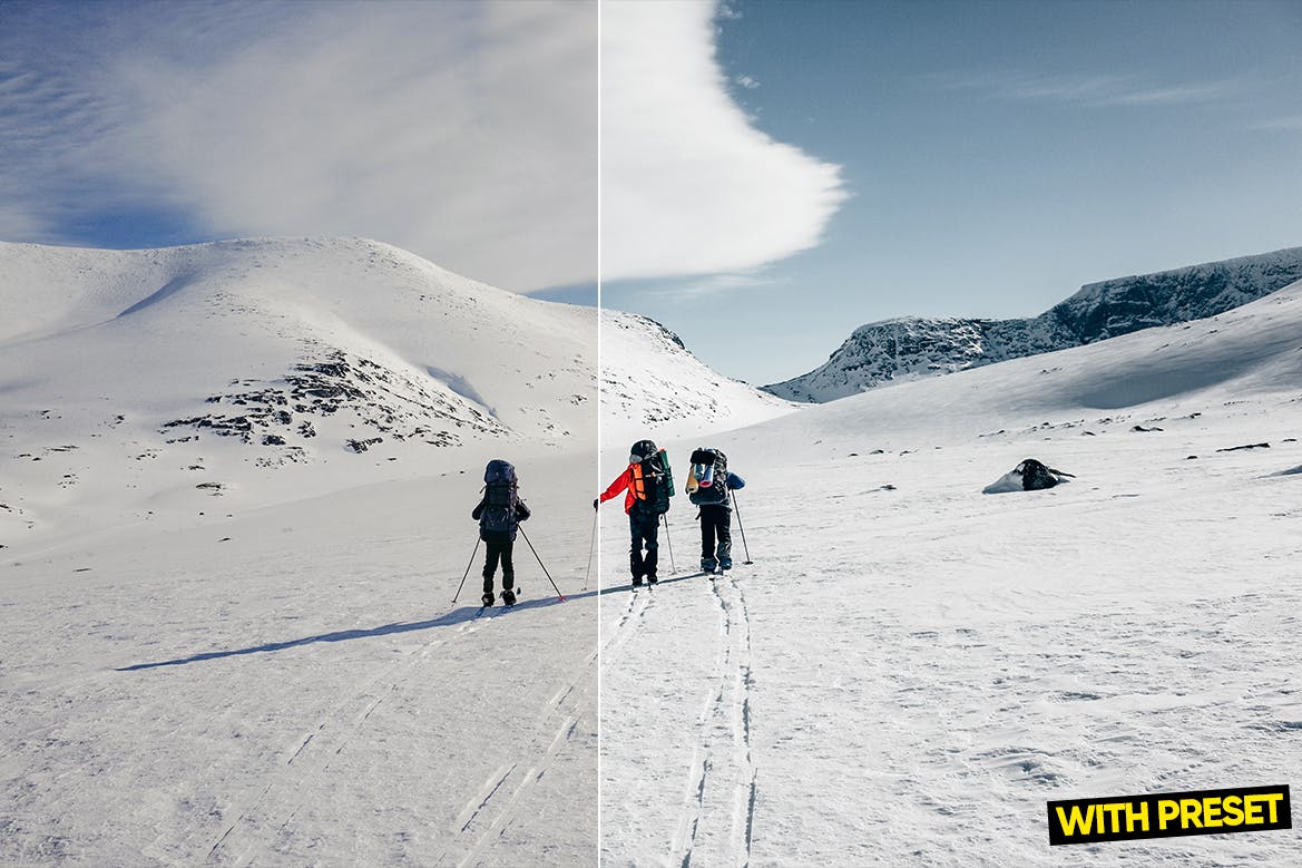 冬季摄影LR调色滤镜 ARTA – Winter Presets for Lightroom 插件预设 sucaiwan.com