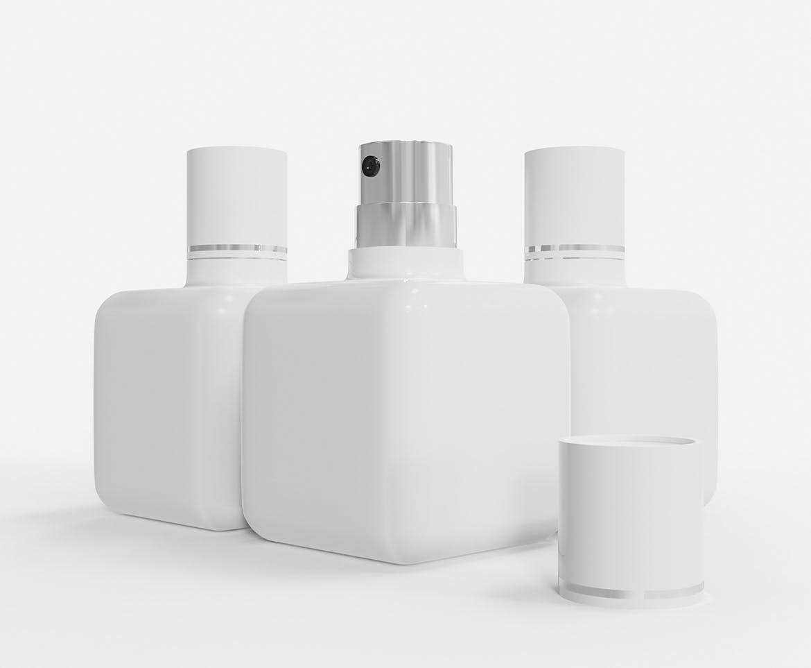 香水瓶品牌包装展示样机psd模板v6 Perfume Bottle Mockup 样机素材 sucaiwan.com
