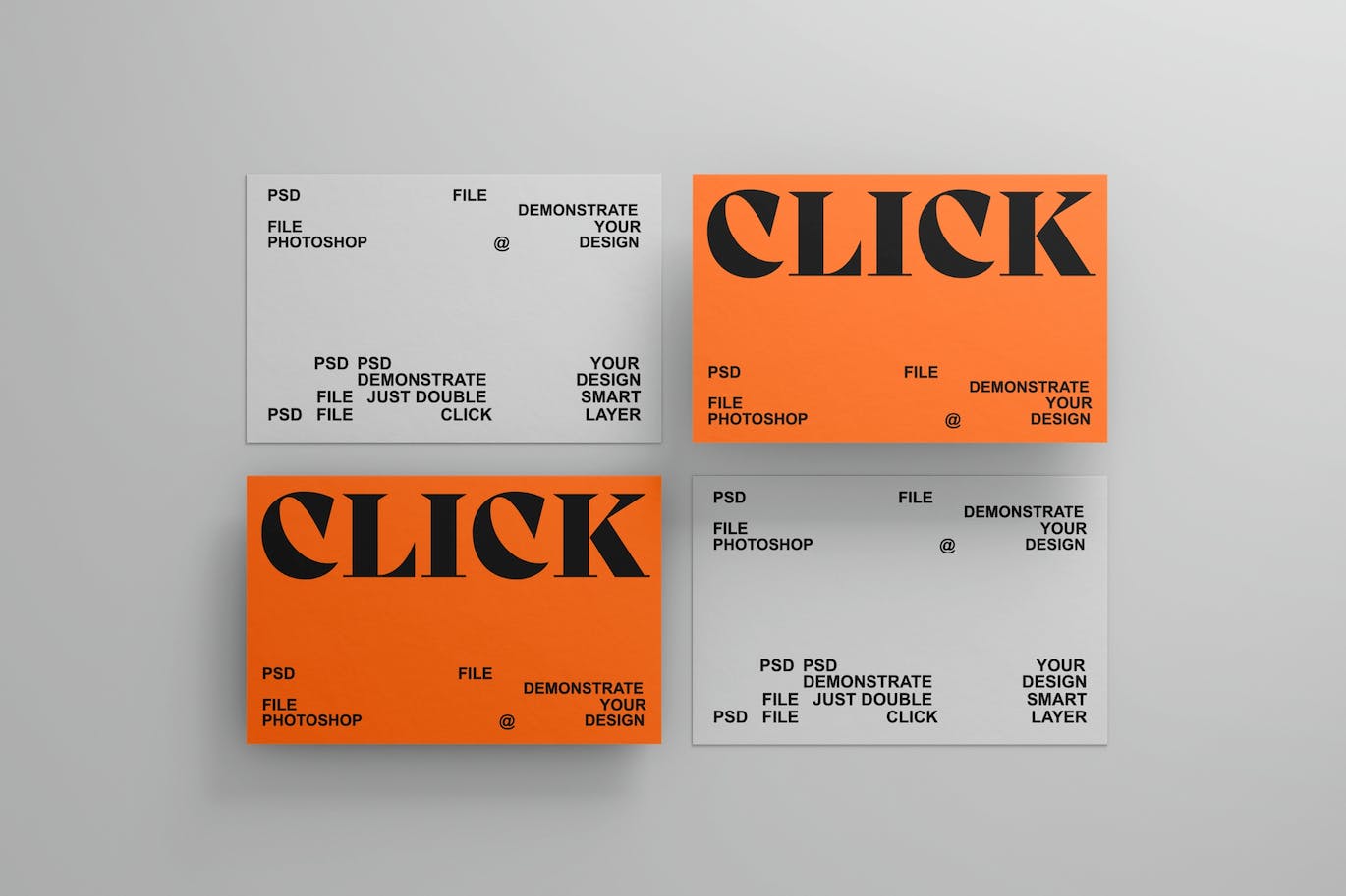 名片展示特写图样机psd模板 Business Card Mockup 样机素材 sucaiwan.com