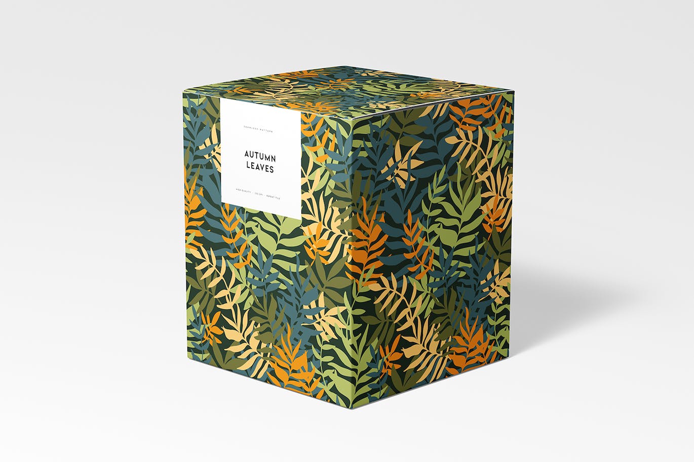 秋叶图案背景矢量素材 Autumn Leaves 图片素材 sucaiwan.com
