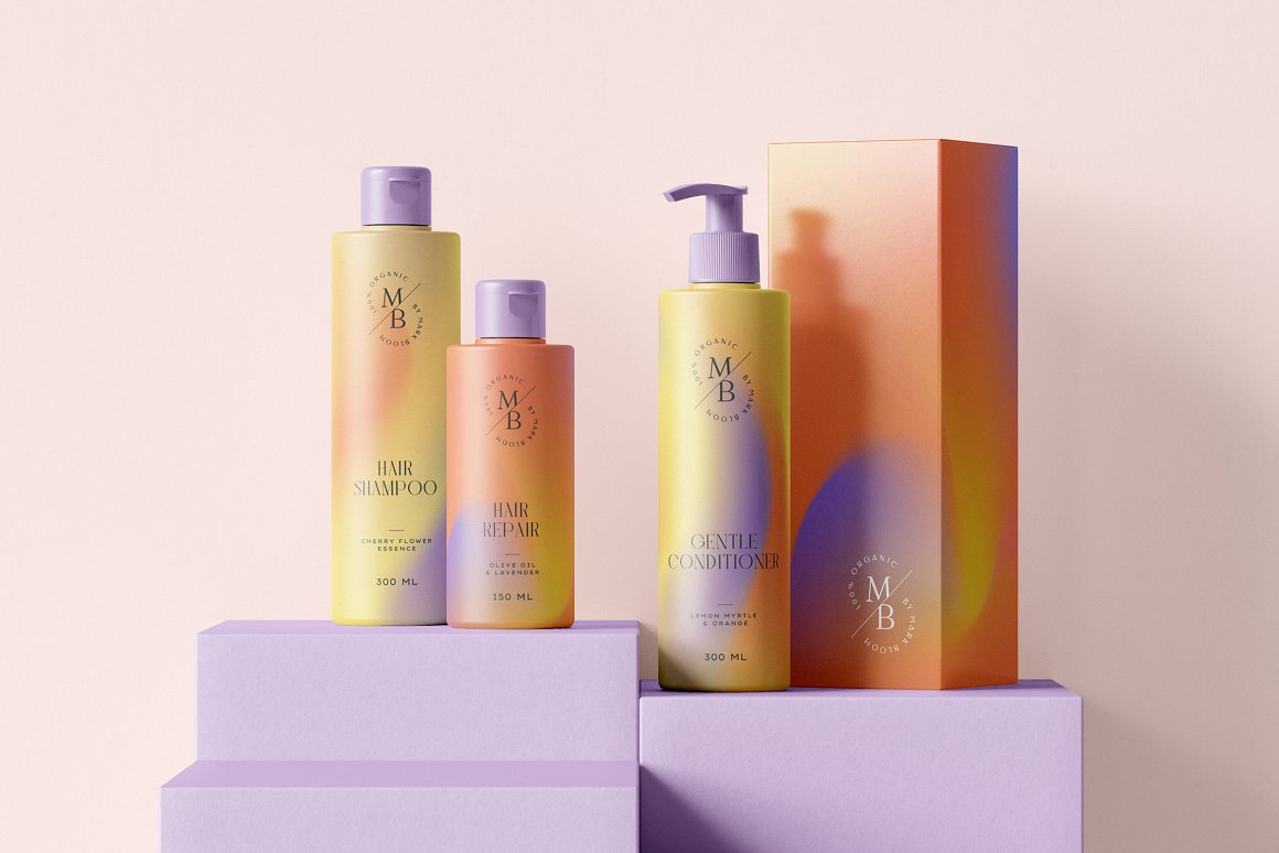 75个高分辨率渐变颗粒纹理海报包装背景合集 Gradient Background Collection 图片素材 sucaiwan.com