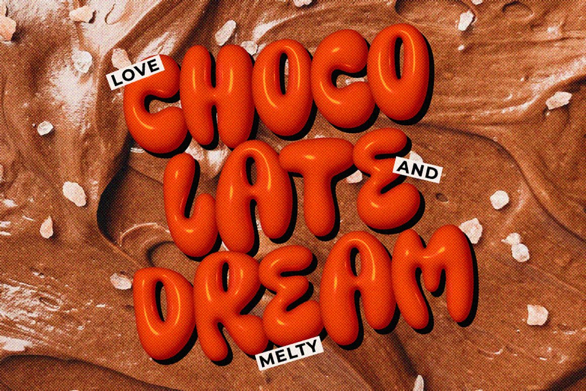 英文字体:趣味卡通圆润胖乎乎y2k气球气泡标题logo设计字体 设计素材 第2张-素材湾丨精选海外优质设计素材资源 英文字体:趣味卡通圆润胖乎乎y2k气球气泡标题logo设计字体 设计素材 sucaiwan.com