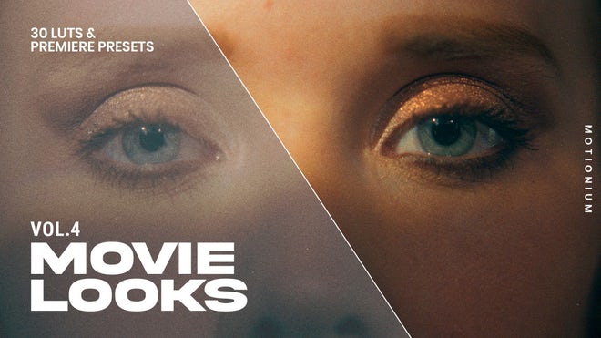 30个专业级好莱坞电影色彩分级调色预设+PR预设 插件预设 sucaiwan.com