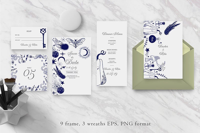 173个北欧ins风矢量无缝图案素材AI PNG格式 图片素材 sucaiwan.com