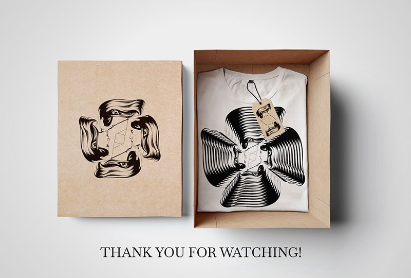 超现实女性肖像艺术版画和背景图案，AI源文件 图片素材 sucaiwan.com