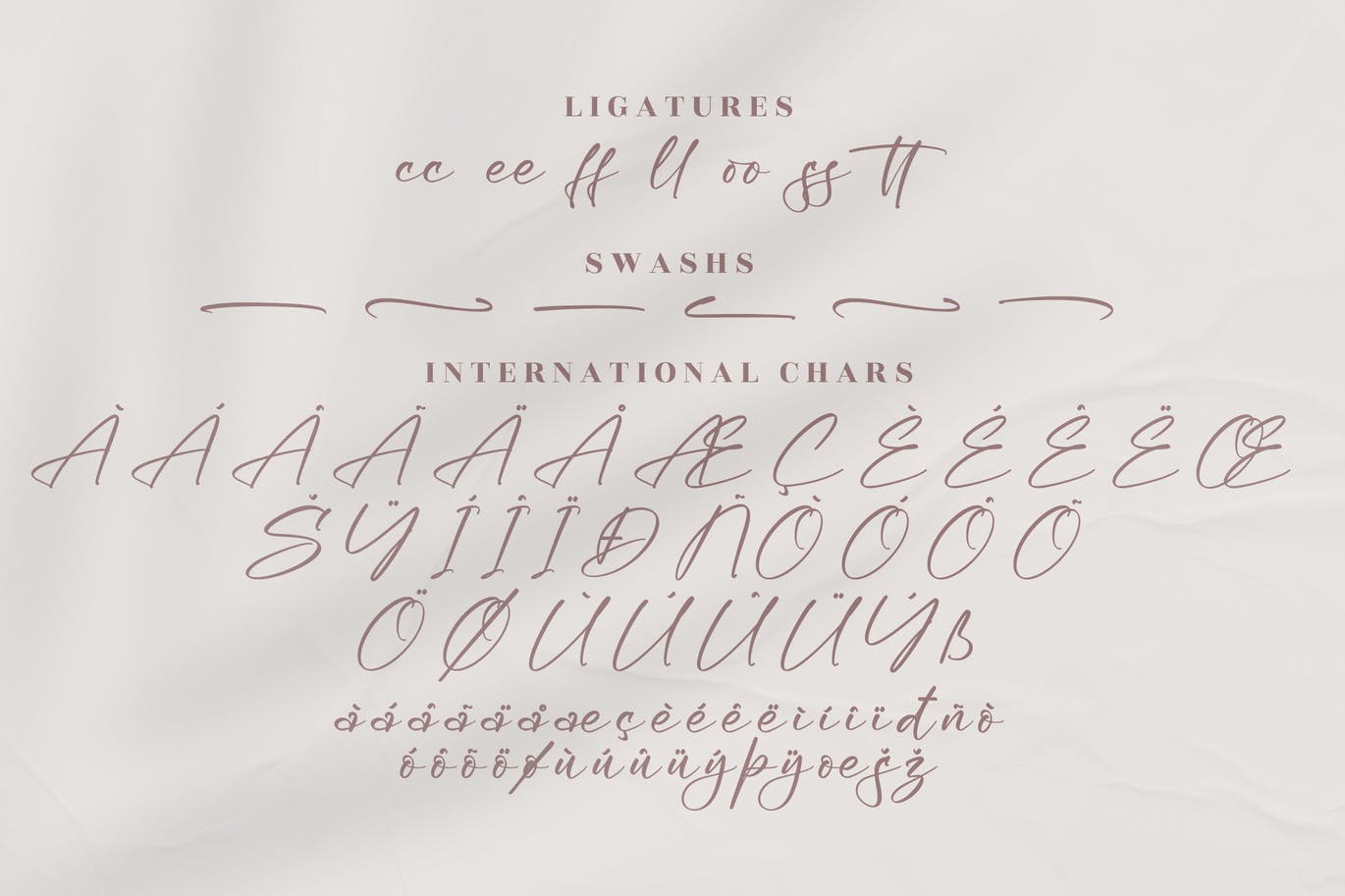 传统签名脚本字体 Heritage Signature Script Font 设计素材 sucaiwan.com