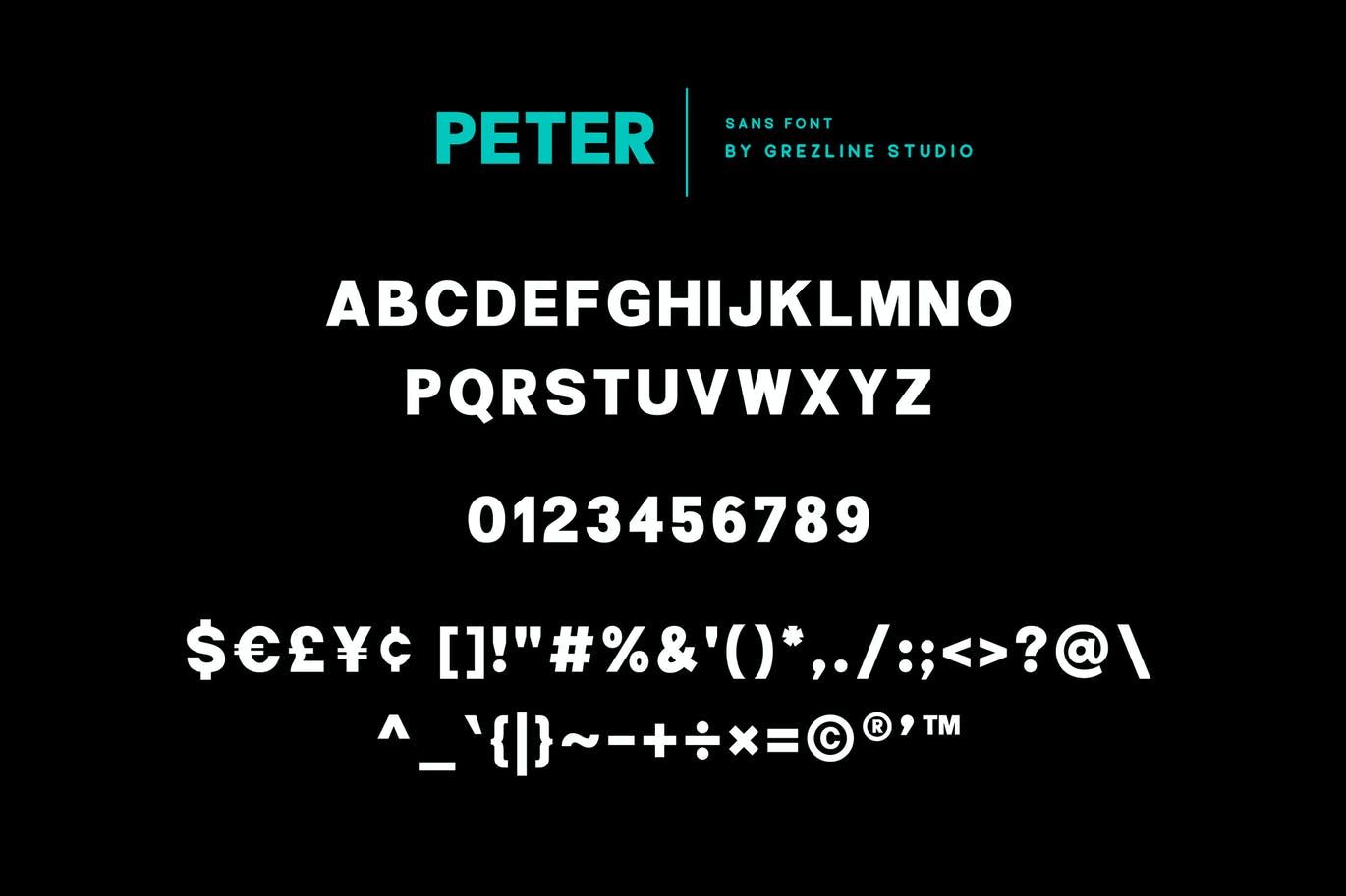 手绘脚本字体二重奏 Peter Quincy – Font Duo 设计素材 sucaiwan.com