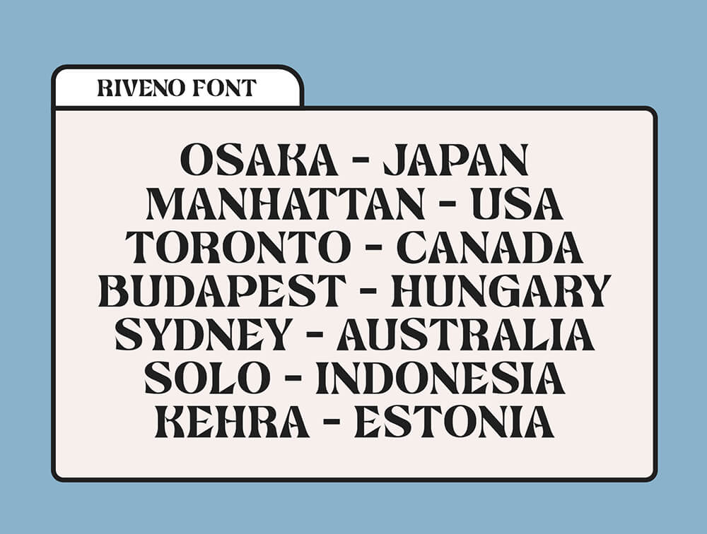 锐边衬线字体素材 设计素材 sucaiwan.com