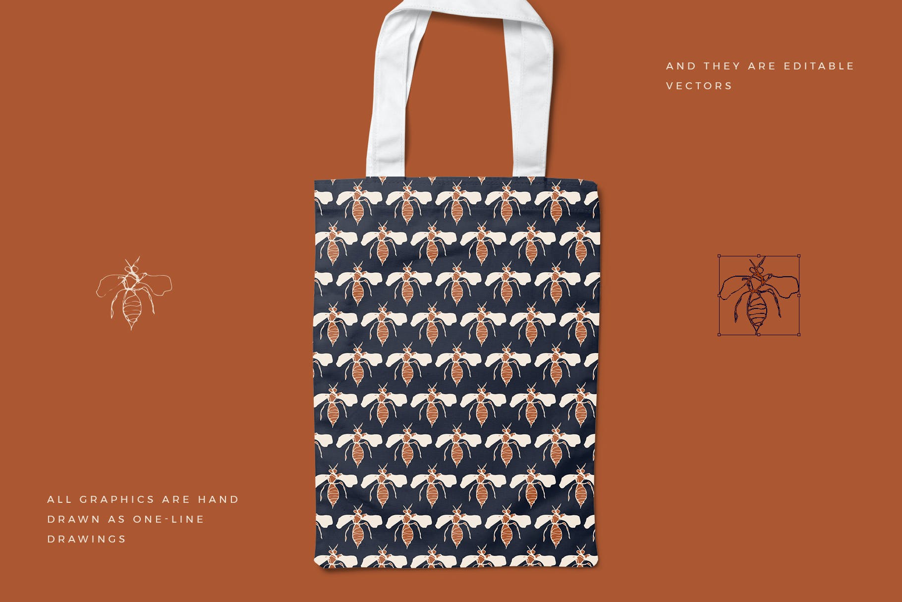 黑暗花园花卉手绘图案素材 Dark Garden Floral Patterns 图片素材 sucaiwan.com