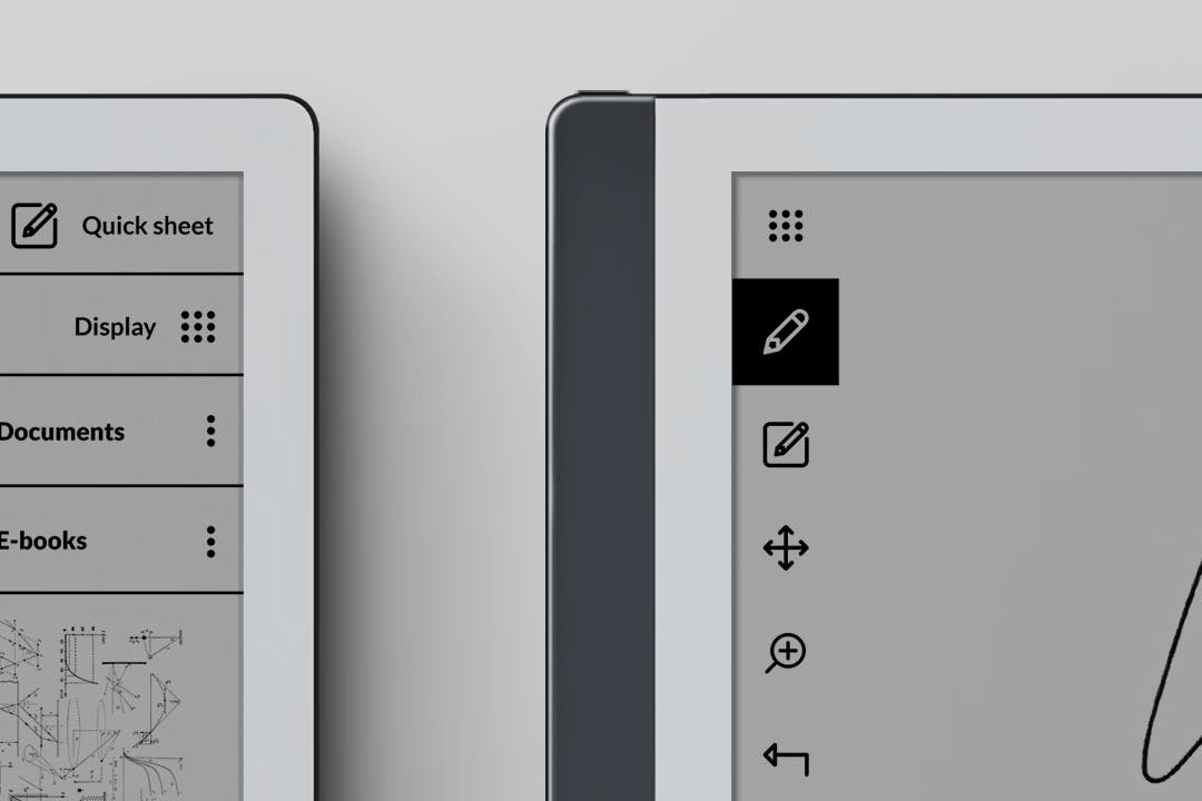 纸质平板电脑顶视图样机psd模板 Paper Tablet Mockup Top View 样机素材 sucaiwan.com
