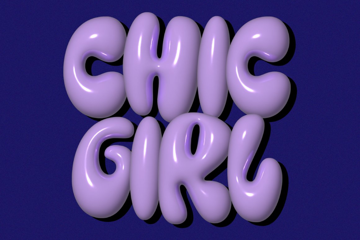 英文字体:趣味卡通圆润胖乎乎y2k气球气泡标题logo设计字体 设计素材 第8张-素材湾丨精选海外优质设计素材资源 英文字体:趣味卡通圆润胖乎乎y2k气球气泡标题logo设计字体 设计素材 sucaiwan.com