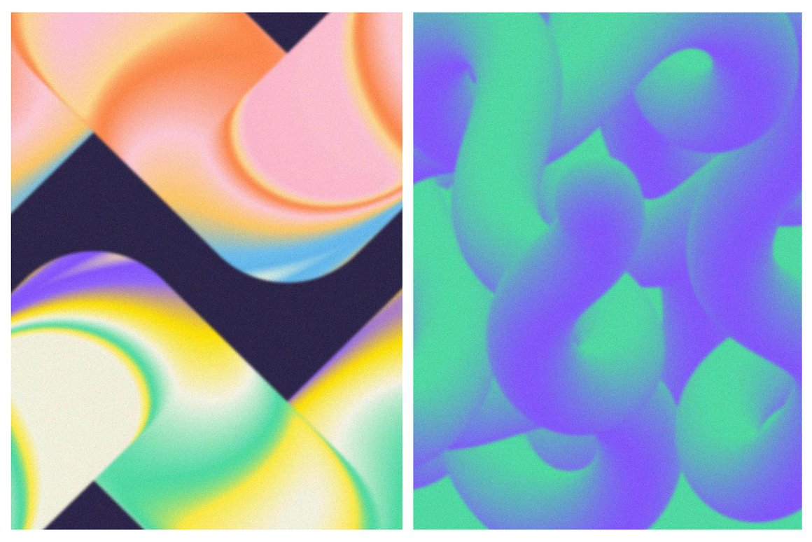 KLOROFORM 70个迷幻时髦动态渐变混合模糊噪点效果海报封面设计元素 Gradient Blend Noise Vol. 3 . 第18张-素材湾丨精选海外优质设计素材资源 KLOROFORM 70个迷幻时髦动态渐变混合模糊噪点效果海报封面设计元素 Gradient Blend Noise Vol. 3 . sucaiwan.com