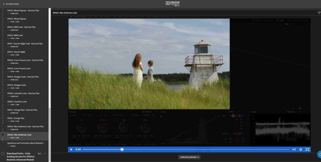 大师课程:专业级达芬奇调色秘密解析 Color Grading Secrets Pro DaVinci Resolve: Advanced 设计教程 第6张-素材湾丨精选海外优质设计素材资源 大师课程:专业级达芬奇调色秘密解析 Color Grading Secrets Pro DaVinci Resolve: Advanced 设计教程 sucaiwan.com
