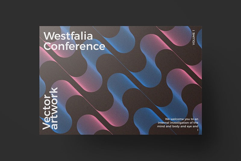 12个蒸汽波矢量艺术背景，AI源文件 图片素材 sucaiwan.com