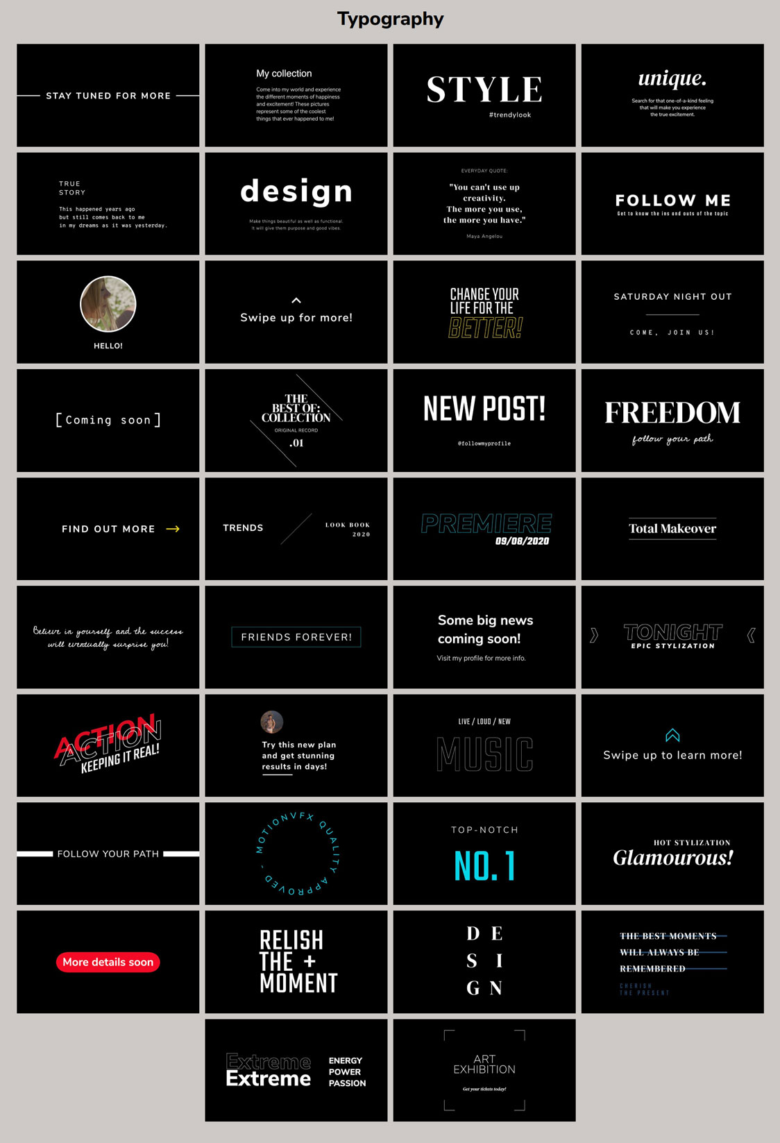 Motionvfx 160种多样化情绪拼贴艺术胶片框手绘涂鸦胶带标题插件包 Motionvfxm Collage . sucaiwan.com