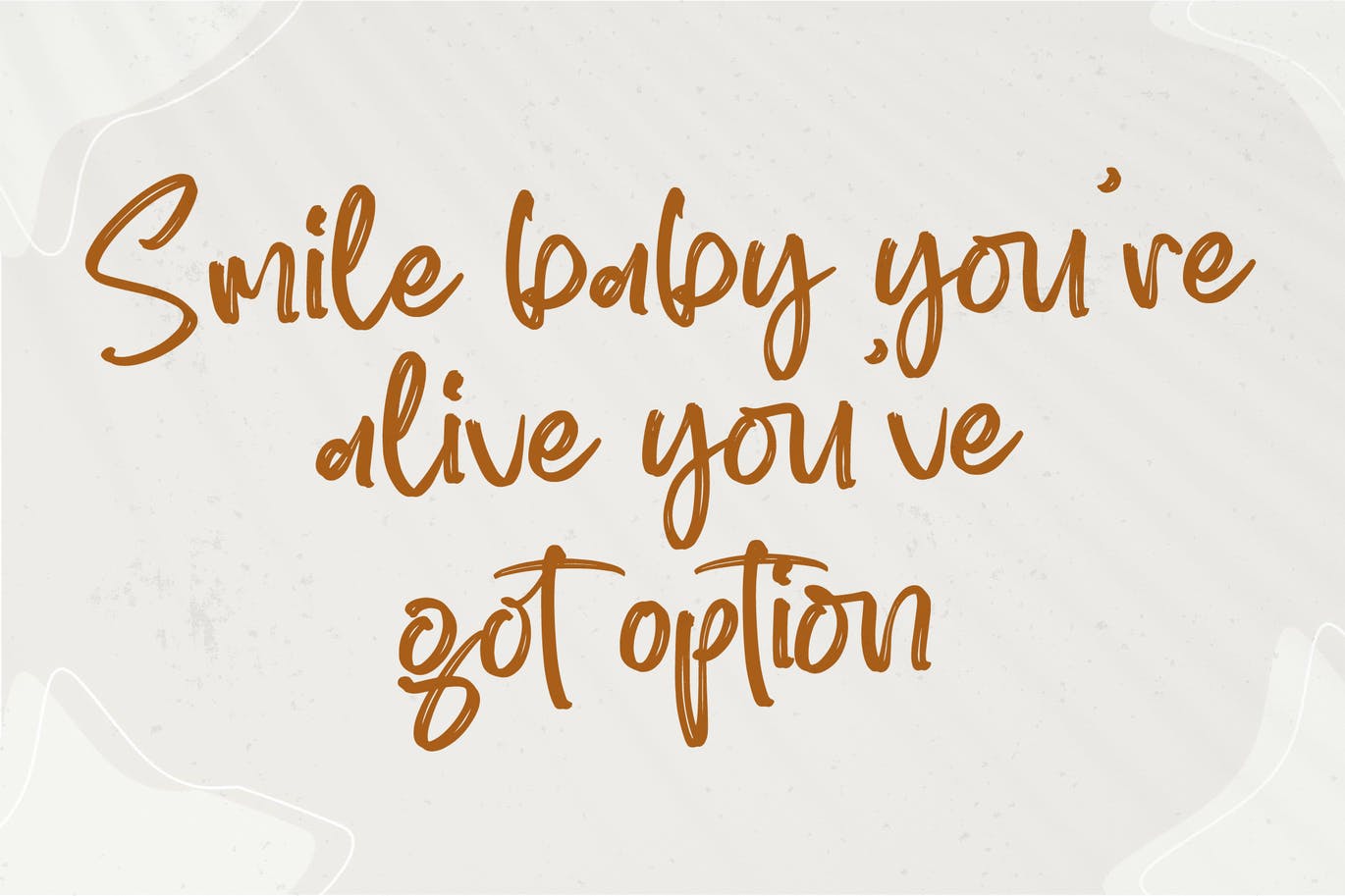 手写毛笔笔刷字体素材 Kassogi Handwritten Brush Font 设计素材 sucaiwan.com