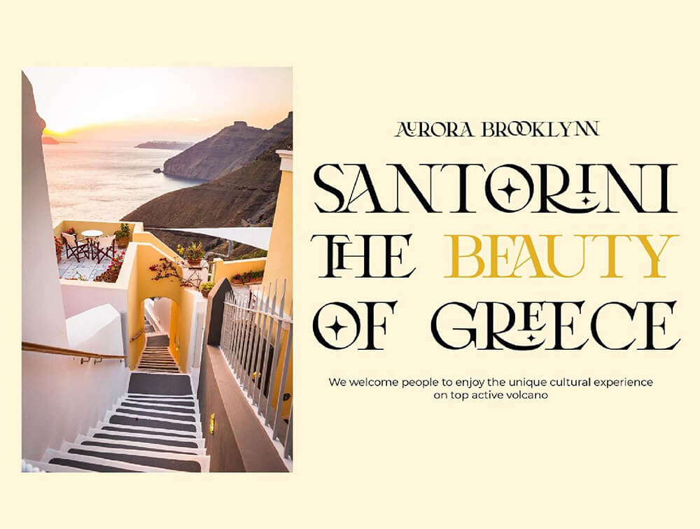 当代复古衬线字体 设计素材 sucaiwan.com