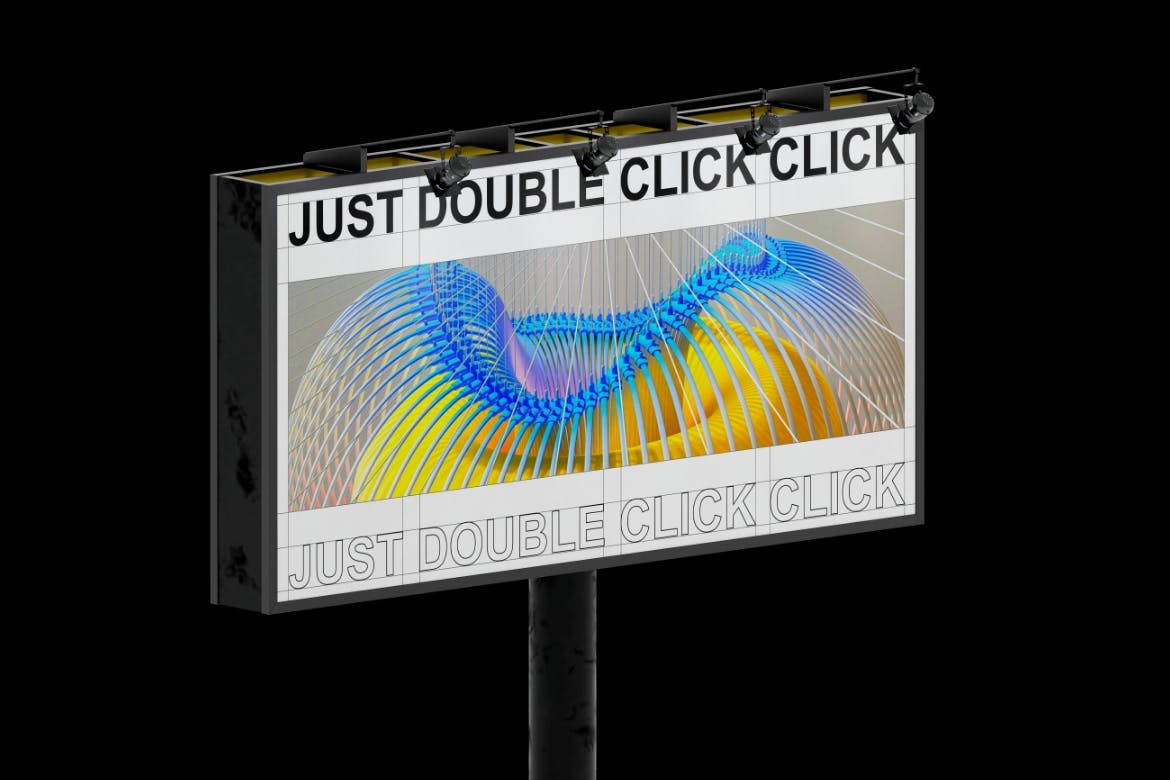 城市广告牌设计样机图psd模板 Billboard Mockup Set 样机素材 sucaiwan.com