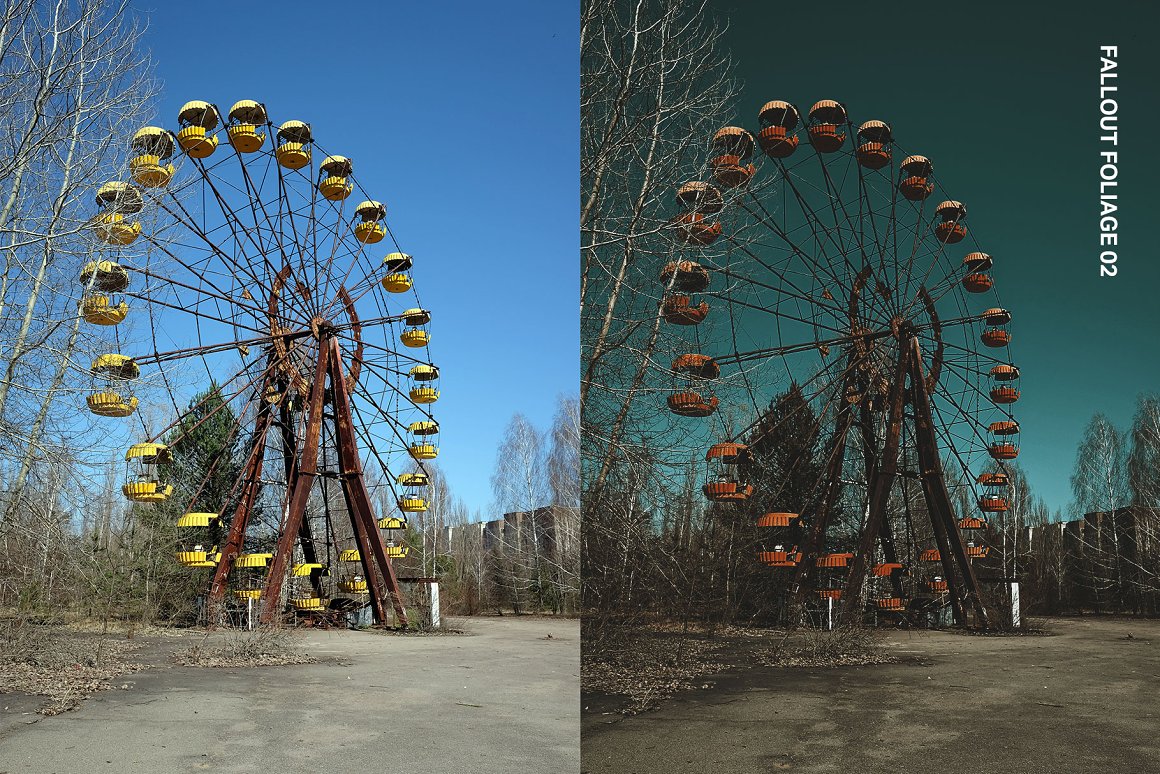 20个独特灾难电影深沉雾霾脏绿色视觉效果调色LUT+LR预设 . 第6张-素材湾丨精选海外优质设计素材资源 20个独特灾难电影深沉雾霾脏绿色视觉效果调色LUT+LR预设 . sucaiwan.com