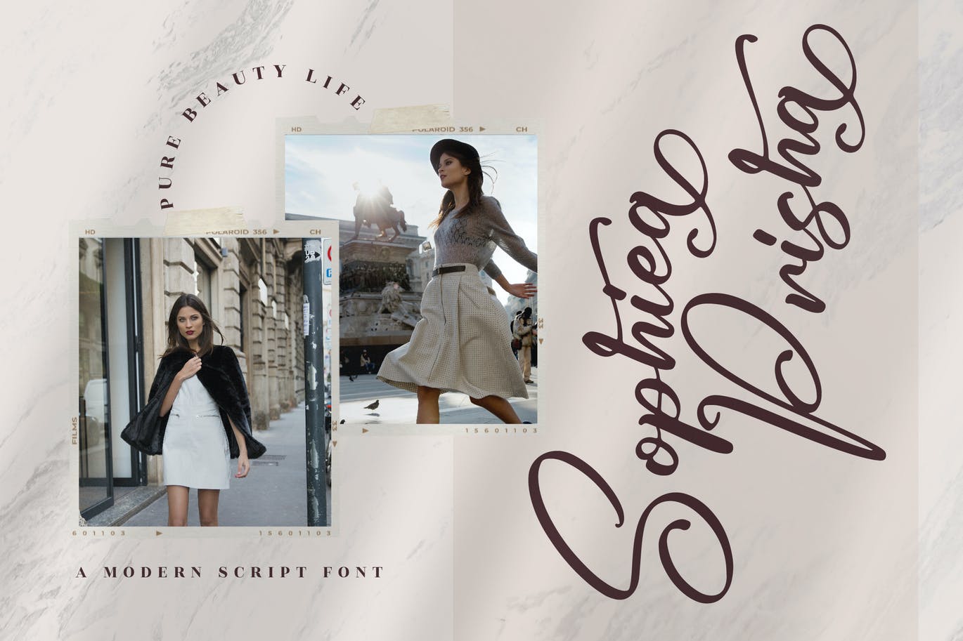 品牌推广手写脚本字体 Jhoey Washington Script Font 设计素材 sucaiwan.com