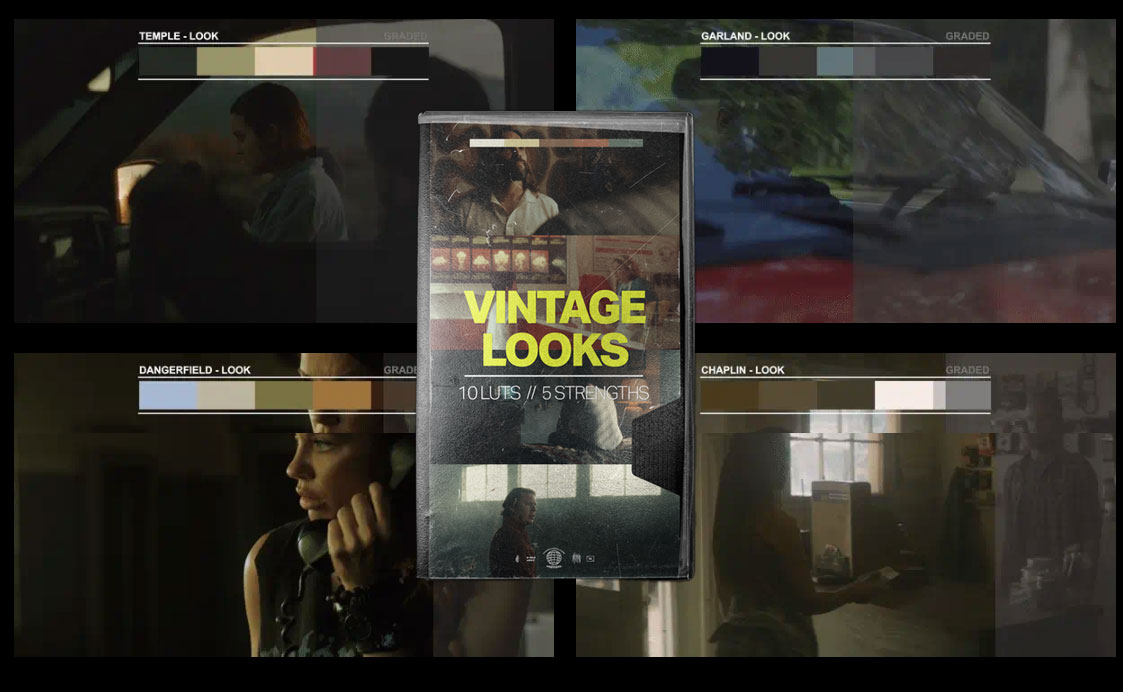 Tropic Colour 90年代复古质感调色LUT预设包 VINTAGE LUTS . 第1张-素材湾丨精选海外优质设计素材资源 Tropic Colour 90年代复古质感调色LUT预设包 VINTAGE LUTS . sucaiwan.com