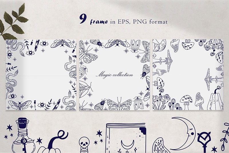 173个北欧ins风矢量无缝图案素材AI PNG格式 图片素材 sucaiwan.com