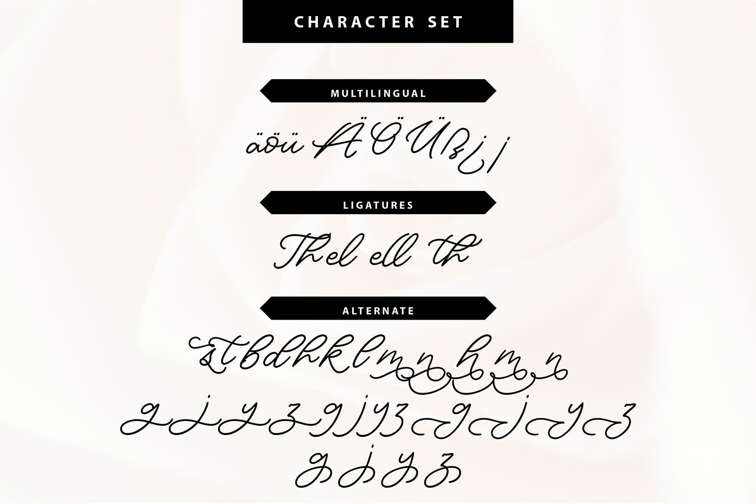 英文书法风格手写脚本字体 Charmelly | Handwritten Script Font 设计素材 第6张-素材湾丨精选海外优质设计素材资源 英文书法风格手写脚本字体 Charmelly | Handwritten Script Font 设计素材 sucaiwan.com