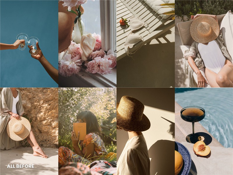 夏季复古电影颗粒模拟奶油INS风格生活分享LR预设 . 第2张-素材湾丨精选海外优质设计素材资源 夏季复古电影颗粒模拟奶油INS风格生活分享LR预设 . sucaiwan.com