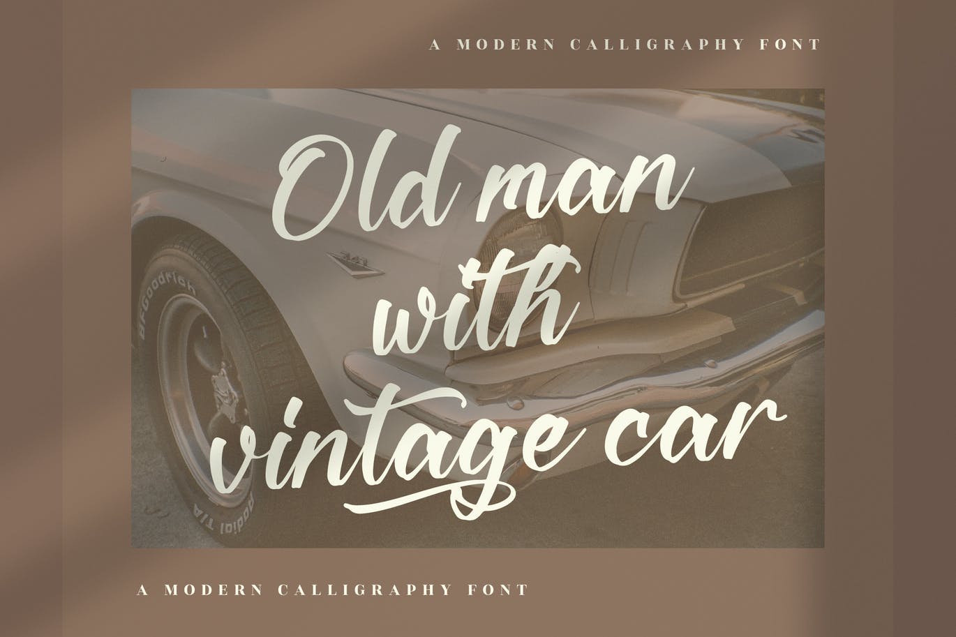 现代艺术书法字体素材 Kashmir Revenge Calligraphy Font 设计素材 sucaiwan.com