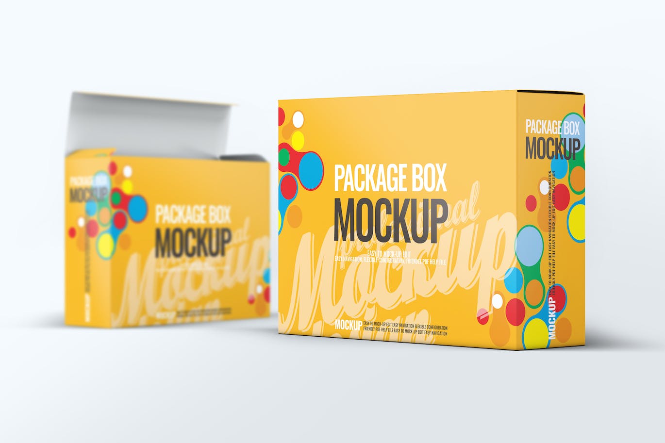 产品包装纸盒样机图psd模板 Package Boxes Mock-Up 样机素材 sucaiwan.com