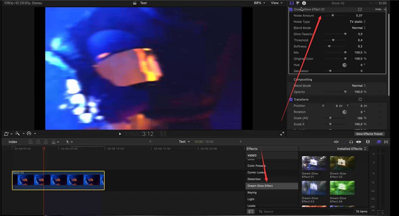 FCPX插件:15个复古梦幻霓虹棱镜漫反射画面发光闪回效果包 插件预设 第2张-素材湾丨精选海外优质设计素材资源 FCPX插件:15个复古梦幻霓虹棱镜漫反射画面发光闪回效果包 插件预设 sucaiwan.com