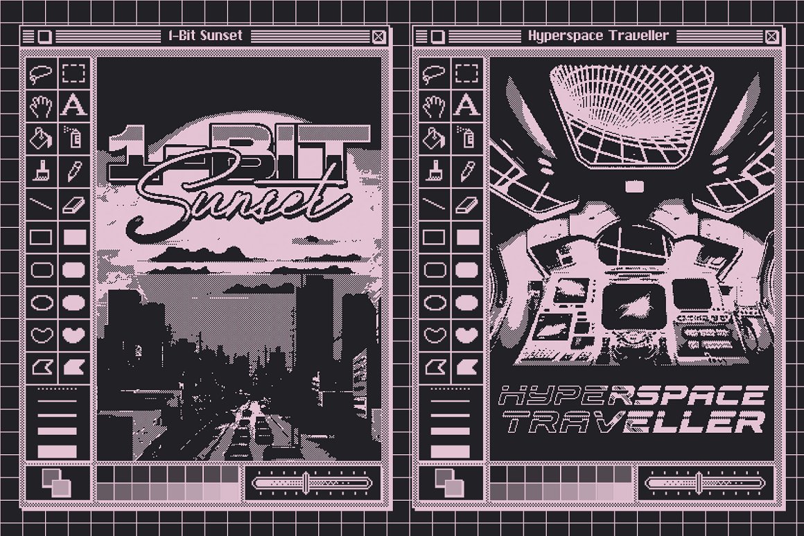 MIKSKS 复古低保真位图抖动半色调美学图案调色板+PSD模板 MIKSKS - Dithering Automator . 第7张-素材湾丨精选海外优质设计素材资源 MIKSKS 复古低保真位图抖动半色调美学图案调色板+PSD模板 MIKSKS - Dithering Automator . sucaiwan.com